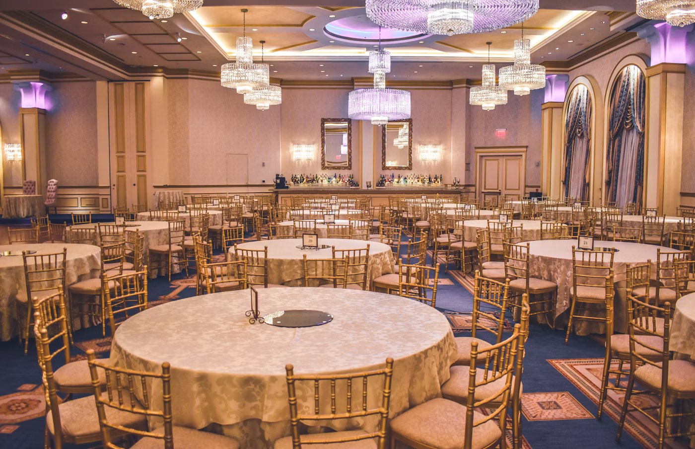 Elegant event setup